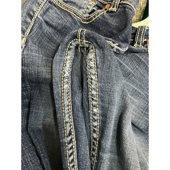 Buckle BKE Culture Womens Bootcut Jeans 27x29.5 (29x28) Blue Low Rise Dark Wash - Picture 9 of 9